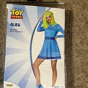 Disney Toy Story Alien Costume - Blue and Green